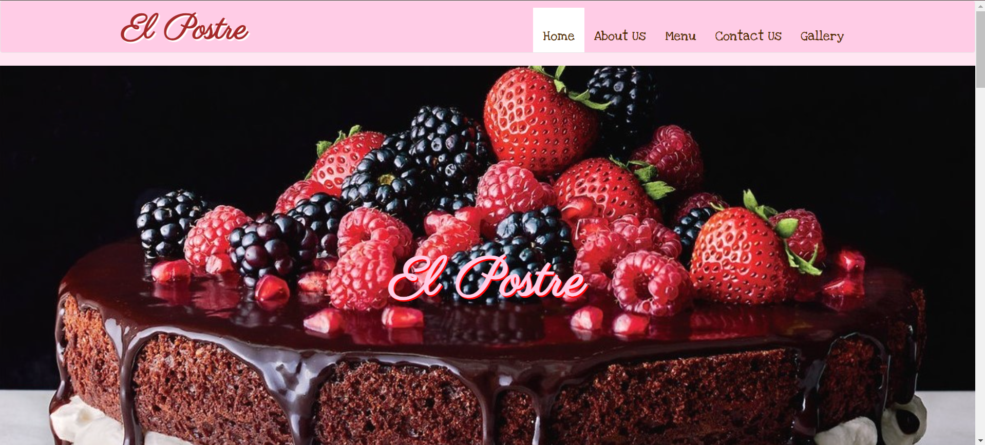 Bakery Website